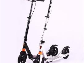 Scooter Urban su amortizatoriais ir stabdžiu
