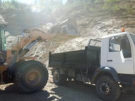 Žvyras smėlis skalda maltas betonas atsijos
