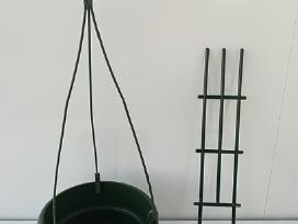 Plastikinis pakabinamas vazonas