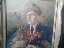Paveikslas vyras su dudmaisiu