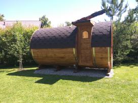 Lauko apvalios pirtys, Pirtys bačkos, Iglu