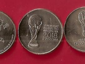 Rusija 25 rubliai 2018 Futbolo čempionatui Unc