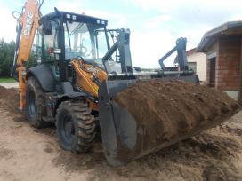 Naujo Ekskavatoriaus Case 580st nuoma