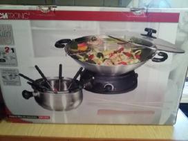 Fondiu indo ir wok keptuvės komplektas