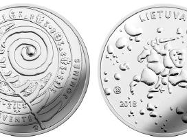 Joninės - 5,00€ ir 1,50€ monetos - Rasos šventė