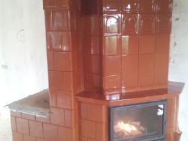 Krosnių Mūrijimas. Restauracija. Židiniu remontas