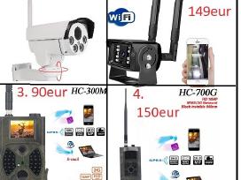 Naujos Ip lauko kameros su Sim Gsm 2g, 3g, 4G