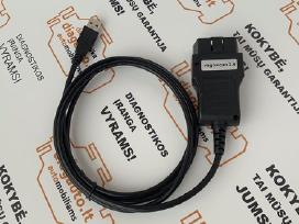 Vag K+can Commander 3.6 programinė diagnostika