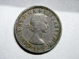 Jungtinė Karalystė 6 pensai, 1958 | Skelbiu.lt Jungtinė Karalystė 6 pensai, 1958