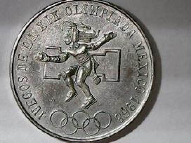 Meksika 25 pesai, 1968