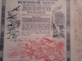 200 rublių obligacija 1945