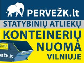 Statybinių atliekų konteinerių nuoma