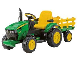 Traktoriukas John Deere Ground Force su priekaba