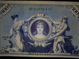 100 Vokietijos markių. 1908m.