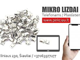 Telefonų / Planšetų Micro Usb lizdai 3,50 eur