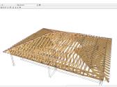 Stogo medinės konstrukcijos, santvaros - nuotraukos Nr. 7