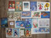 Senos atvirutės naujametinės1980-89m.
