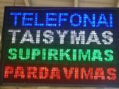 LED reklama,LED švieslentes,