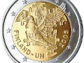 Suomijos proginės euro monetos - nuotraukos Nr. 37
