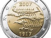 Suomijos proginės euro monetos - nuotraukos Nr. 34