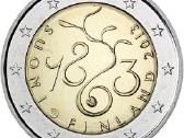 Suomijos proginės euro monetos - nuotraukos Nr. 25
