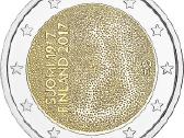 Suomijos proginės euro monetos - nuotraukos Nr. 18