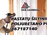 Poliuretano putos, Stogo, Perdangos Šiltinimas - nuotraukos Nr. 20