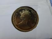 Moneta Isle of Man 1990m. 1 krona, cu-ni - nuotraukos Nr. 2