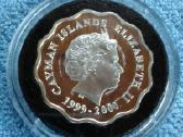 Moneta, Cayman islands, 2000 m. 2 dollars, Ag - nuotraukos Nr. 2