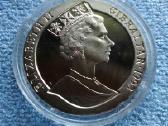 Moneta, Gibraltar, 1993 m. 1 krona, cu-ni - nuotraukos Nr. 2