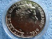 Moneta, Guernsey, 2019 m. 5svarai, cu-ni - nuotraukos Nr. 2