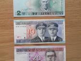 Unc (bankinio stovio) litai banknotai