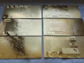 Suvenyriniai aukso spalvos euro banknotai - nuotraukos Nr. 6