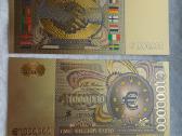 Suvenyriniai aukso spalvos euro banknotai - nuotraukos Nr. 11
