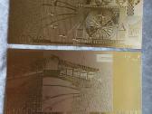 Suvenyriniai aukso spalvos euro banknotai - nuotraukos Nr. 17