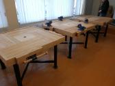 Mediniai stalai mokykloms. Mediniai darbastaliai - nuotraukos Nr. 10