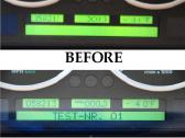 Bmw skydelio LCD pikseliu pixeliu remontas e39 e53 - nuotraukos Nr. 7