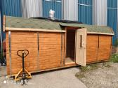 Lauko pirtis- kvadratinė sauna 6m ilgio - nuotraukos Nr. 5