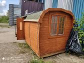 Lauko pirtis- kvadratinė sauna 6m ilgio - nuotraukos Nr. 6