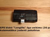 GPS blakė ilgo veikimo 30 parų įrašanti pokalbius