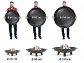 Laužavietė 60cm 80cm 100cm - nuotraukos Nr. 5