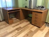 5kių dalių rašomojo/kompiuterinio stalo komplektas