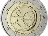 Maltos proginės euro monetos - nuotraukos Nr. 16