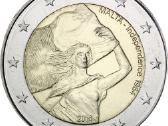 Maltos proginės euro monetos - nuotraukos Nr. 20