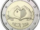 Maltos proginės euro monetos - nuotraukos Nr. 24