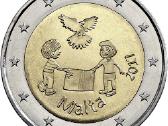 Maltos proginės euro monetos - nuotraukos Nr. 26
