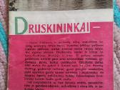 Bukletas Druskininkai iš ankstesnių laikų