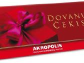 Pirksiu Akropolio ar kita dovanu ceki.