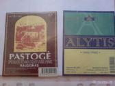 Senos alkoholio etiketės ,Alyta" -1 - nuotraukos Nr. 3