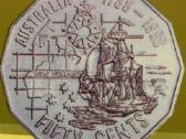 Monetos Australija 1988m. 8 vnt. cu-ni